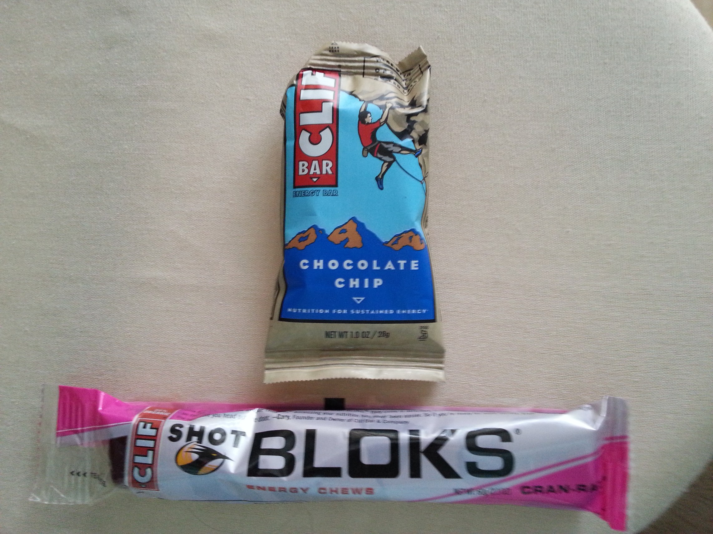 Free Samples courtesy of the Running Room